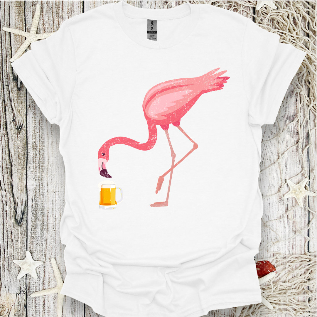 Flamingo Beer T-Shirt