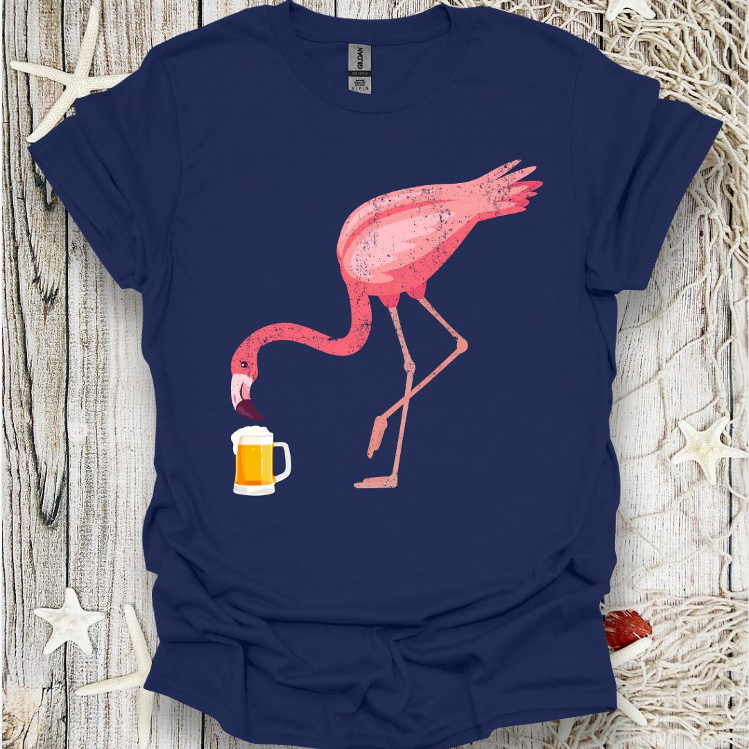 Flamingo Beer T-Shirt