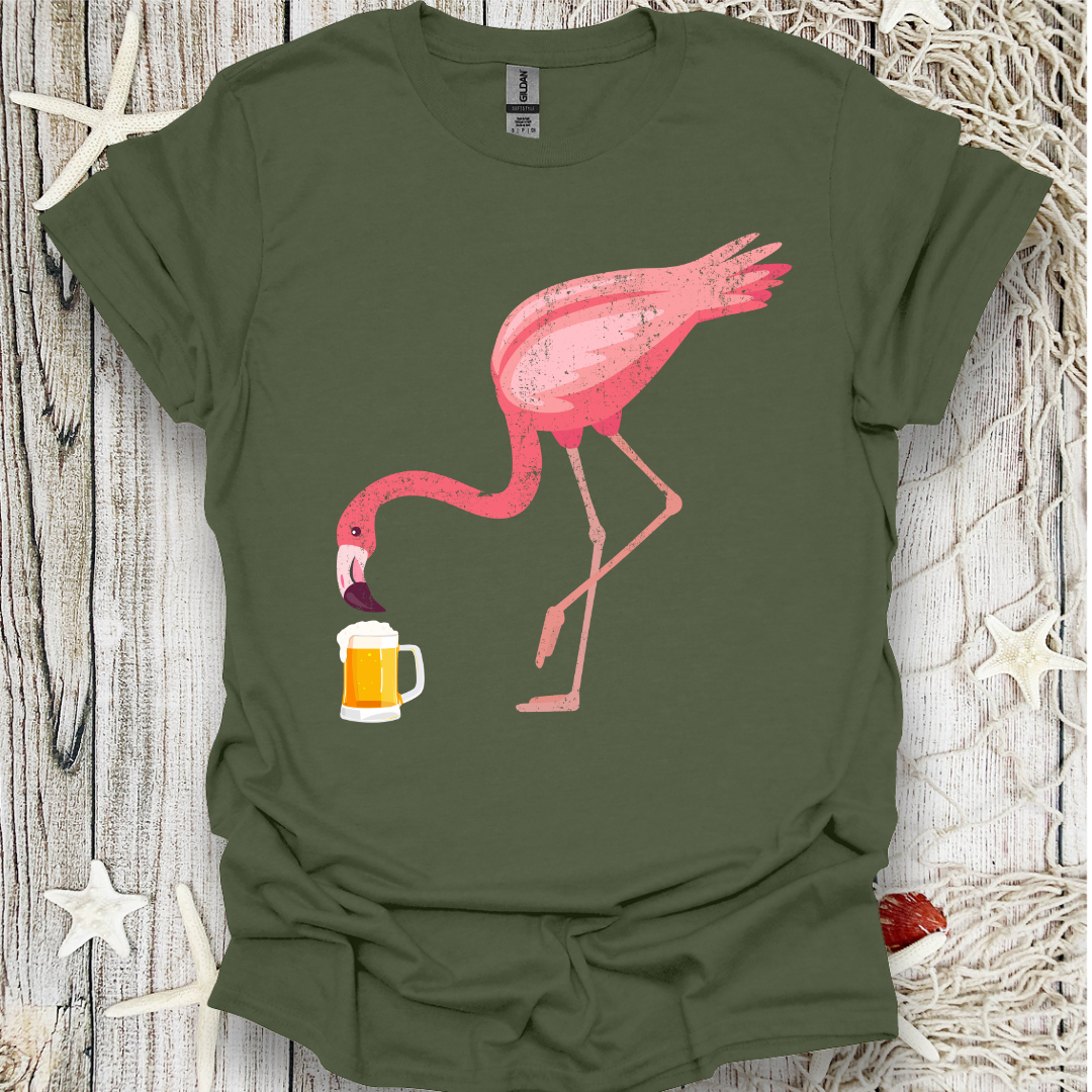 Flamingo Beer T-Shirt
