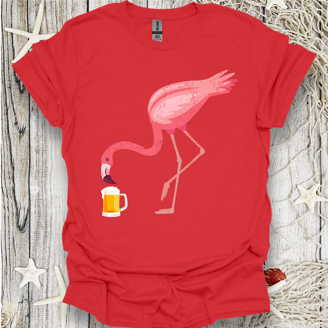 Flamingo Beer T-Shirt